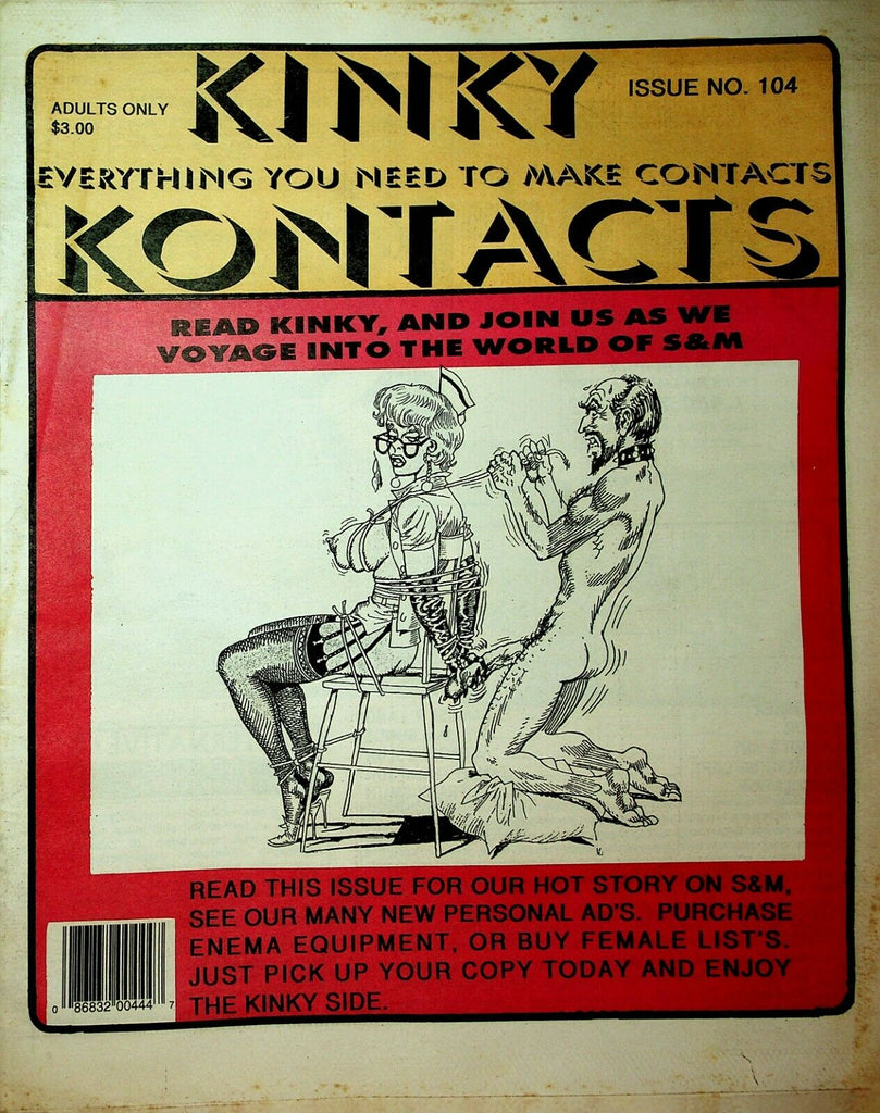Kinky Kontacts Newspaper Voyage Into S & M #104 030220lm-ep