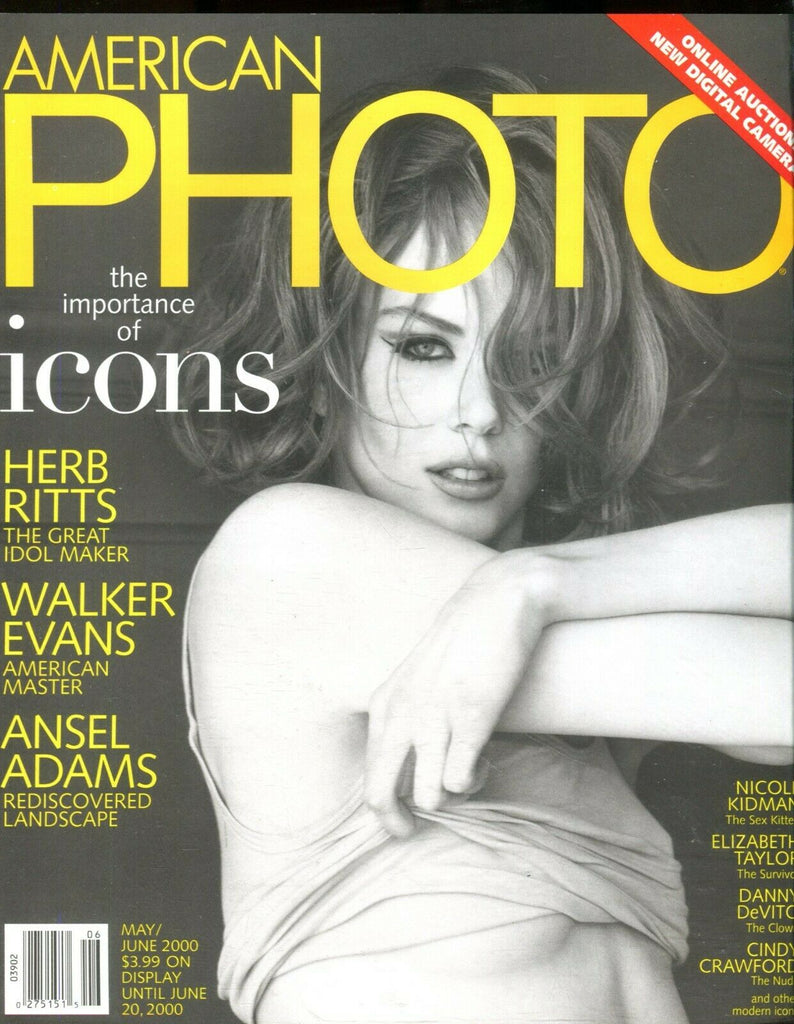 American Photo Magazine Nicole Kidman/ Liz Taylor May 2000 101819lm-ep