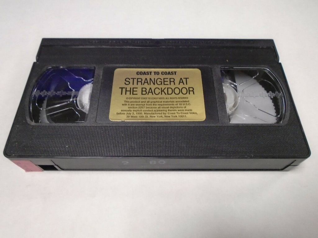 Stranger at the Backdoor 1994 Debi Diamond Sharon Kane Adult VHS 040219AMP