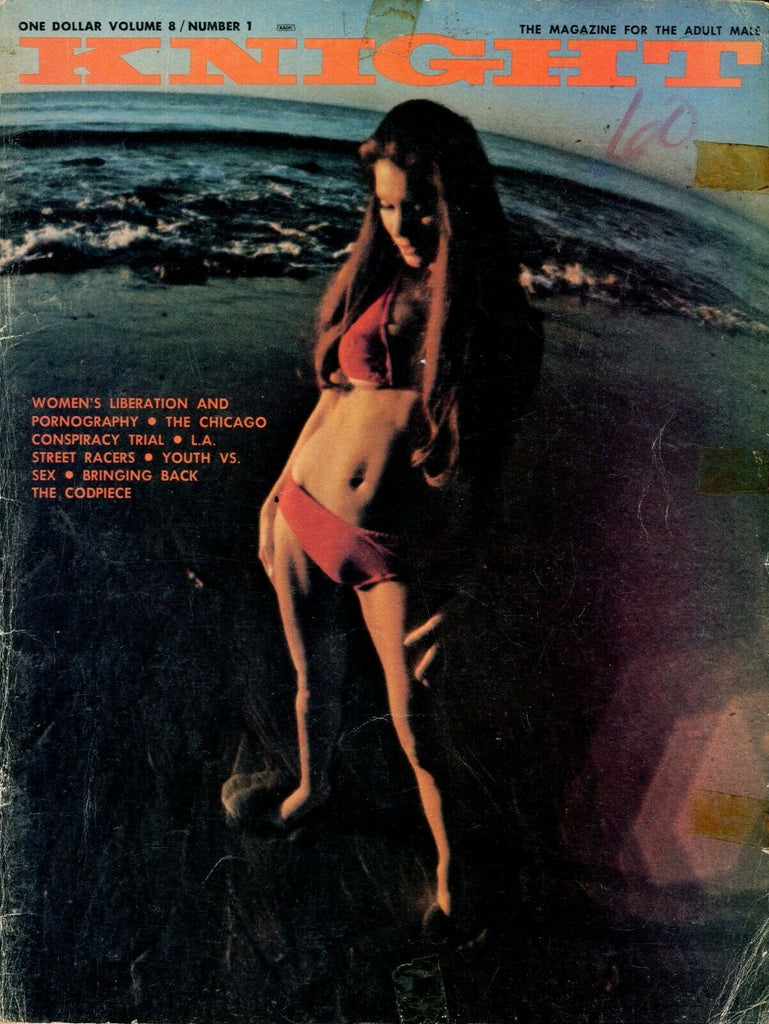 Knight Magazine Centerfold Girl Pam Garrigues vol.8 #1 1970 073019lm-ep