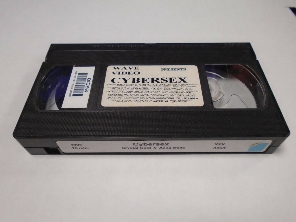 Cybersex Crystal Gold Anna Malle 1995 75mins Adult VHS 020119AMP2