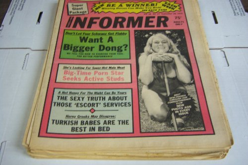 National Informer Adult Magazine "Want a Bigger Dong?" Vol.28 #13 September 28, 1975