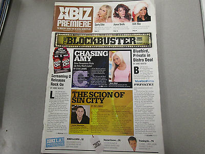 XBIZ Premiere Adult Magazine Nikki Benz November 2009 vg 031415lm-ep