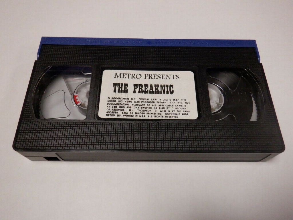 The Freaking Metro Video 1995 Adult VHS 123019AMP