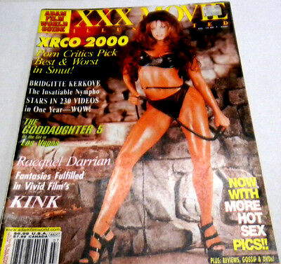 XXX Movie Illustrated Adult Magazine"Racquel Darrian"Vol.13 2000 ex053013Lm-ep