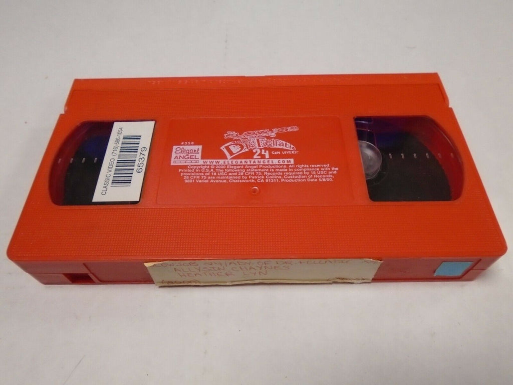 The Blowjob Adventures of Dr Fellatio #24 Allysin Chaynes Adult VHS 031819AMP2
