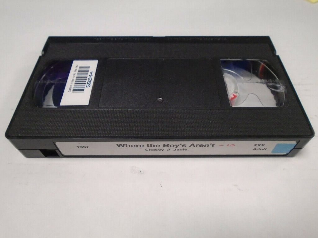 Where the Boys Aren't 10 Janine Christy 1995 Vivid 80min Adult VHS 022719AMP3