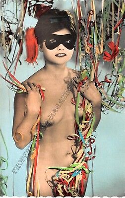 Adult Picard Paris Vintage 3.5x5.5 Beautiful Brunette Pinup Posing Nude 209XV