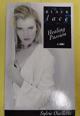 Healing Passion Black Lace Novel by Sylvie Ouellette 1995 071513lm-epa