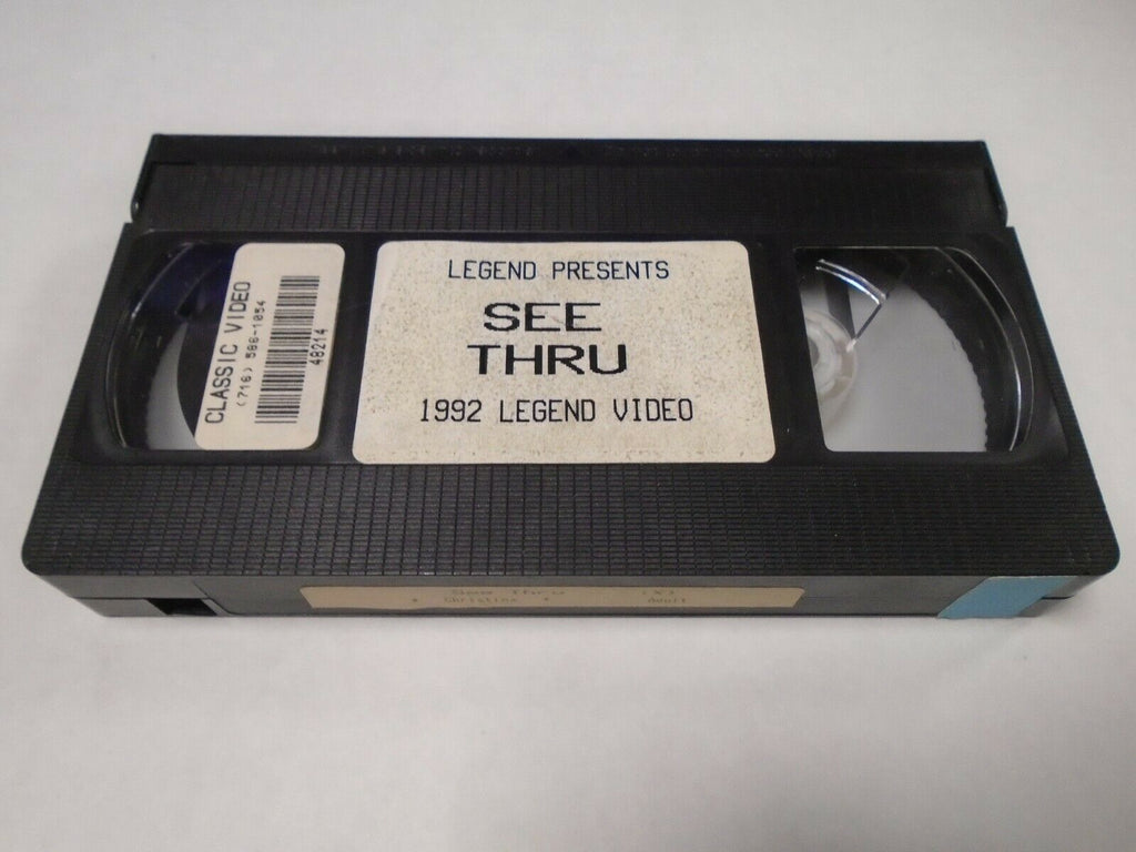 See Thru1992 Legend Video Adult VHS 040219AMP