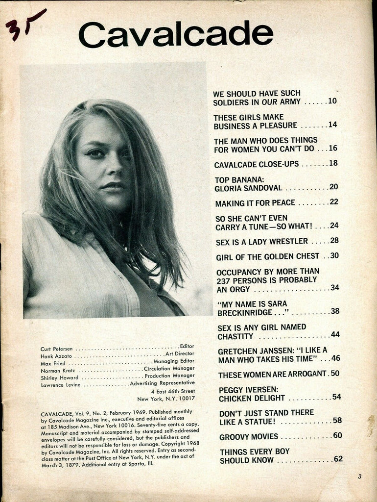 Cavalcade Magazine February 1969 Readers Copy 081419lm-ep