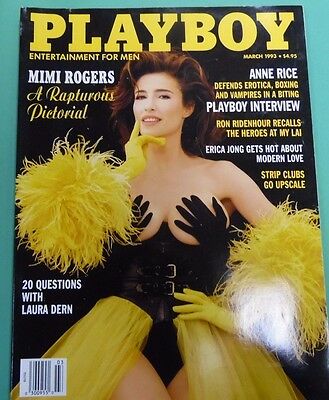 Playboy Magazine Mimi Rogers March 1993 073113lm-epa2