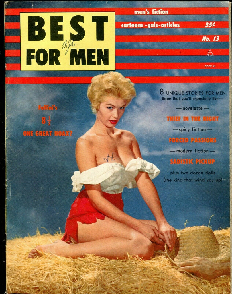 Best For Men Magazine Cartoons/Gals/ Articles #13 1964 062619lm-ep