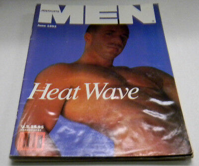 Advocate Men Gay Adult Magazine Heat Wave June 1993 040214lm-ep