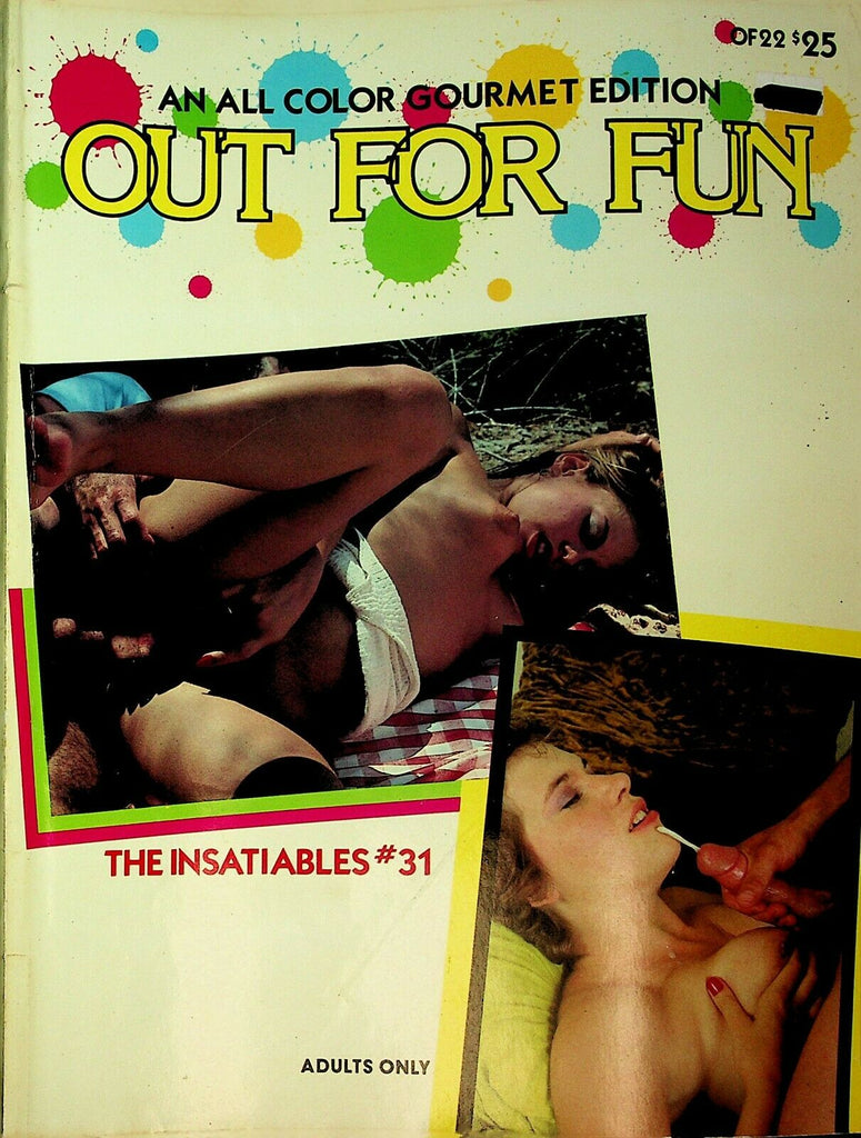 Out For Fun Magazine The Insatiables #31 1980's 110620lm-ep