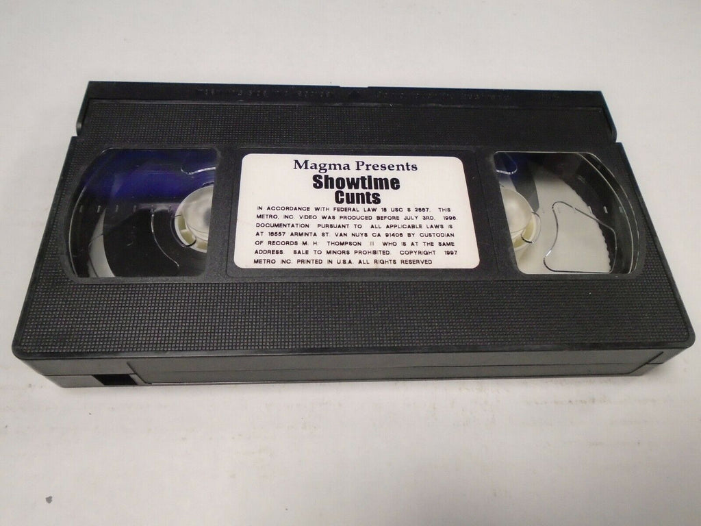 Showtime Cunts Magma Productions Adult VHS 032919AMP2
