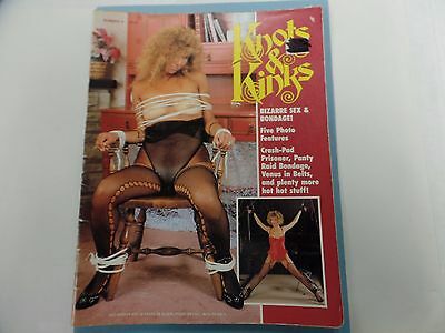 Knots & Kinks Adult Bondage Magazine Venus In Belts #8 1988 vg 021116lm-ep