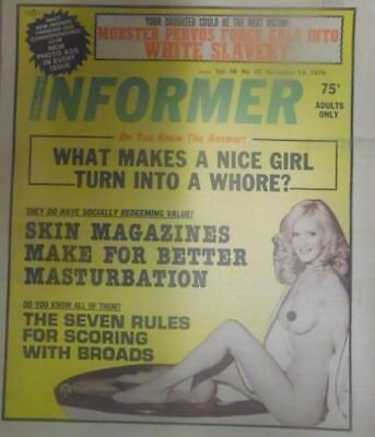 Informer Adult Newspaper Nice Girl To Whore November 1976 031418lm-ep2