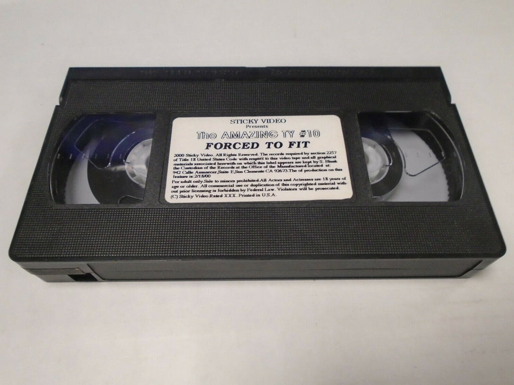 The Amazing TY #10 Sticky Video 2000 Adult VHS 070519AMP