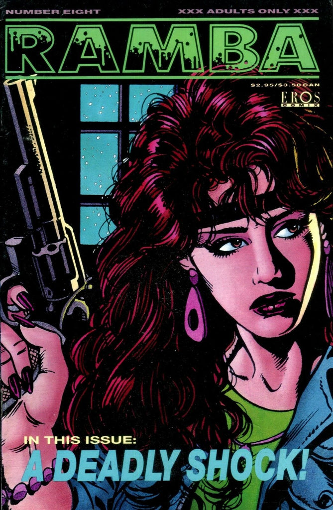 Ramba Comic #8 A Deadly Shock! 1993 Eros Comix 010719lm-ep