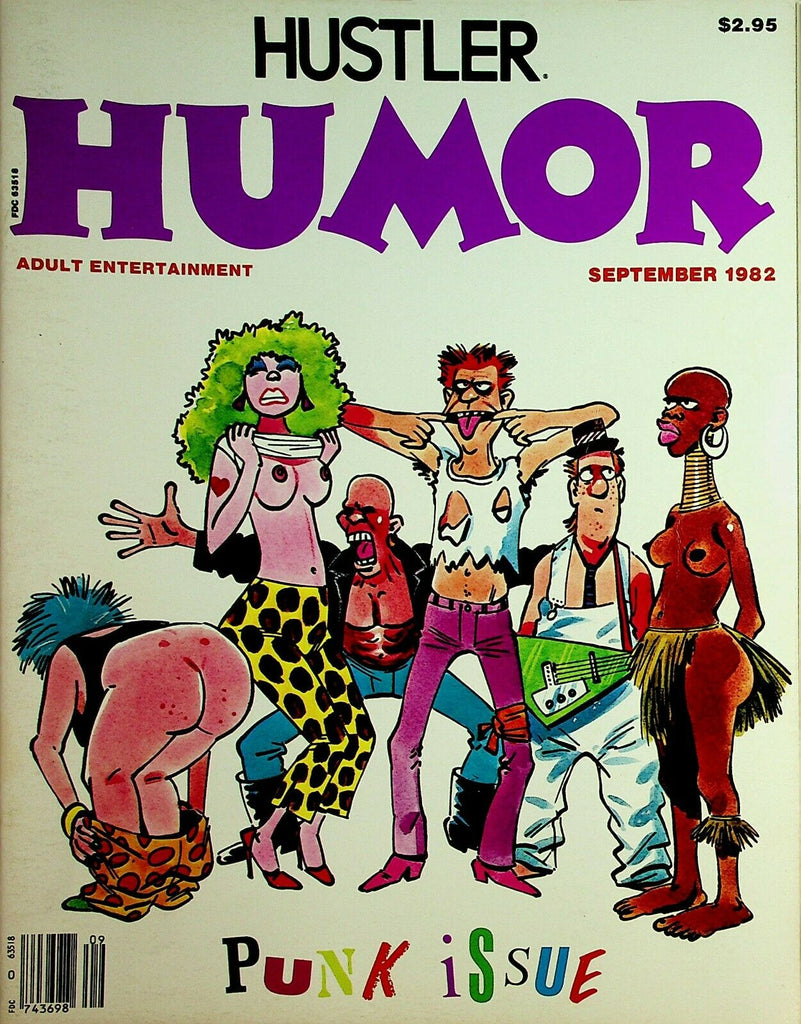 Hustler Humor Magazine Punk Issue September 1982 031621lm-ep