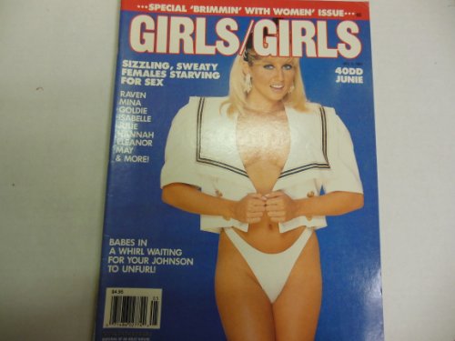 Girls/girls Busty Adult Magazine "Mina" "Goldie" No.5 1991