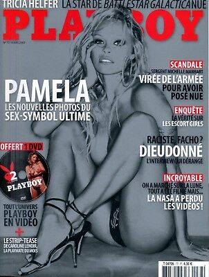 Playboy French International Pamela Anderson March 2007 w/DVD 080218lm-ep