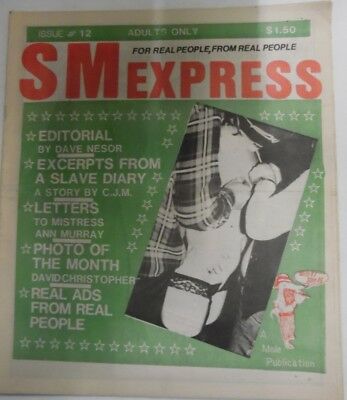 SM Express Fetish Newspaper Mistress Ann Murray #12 1986 052118lm-ep
