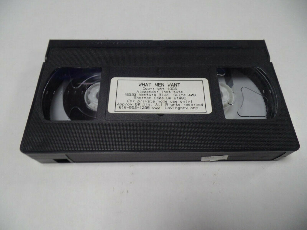 What Men Want 1998 Loving Sex Adult VHS 051619AMP