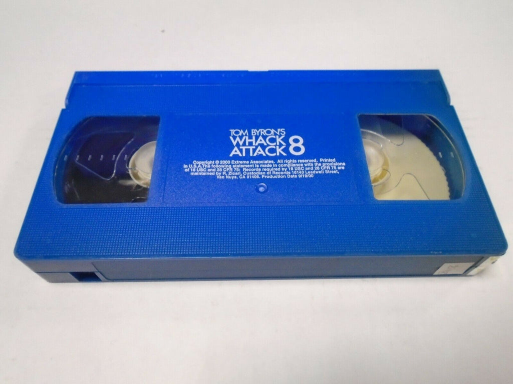 Whack Attack 8 Tom Byron 2000 Extreme Associates Adult VHS 022819AMP