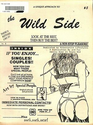 The Wild Side Fetish Contact Magazine #2 1970's 042618lm-ep2
