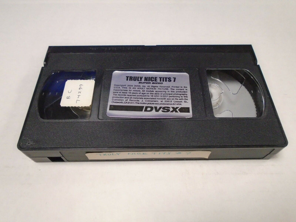Truly Nice Tits 7 Super Sized 2004 DVSX Adult VHS 051319AMP2