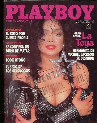 Playboy Argentina International La Toya Jackson March 1989 081318lm-ep