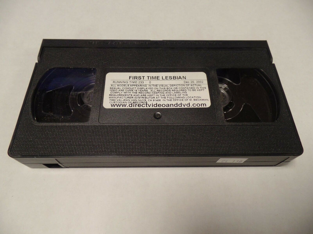 First Time Lesbian 233mins 2002 Adult VHS 052819AMP2