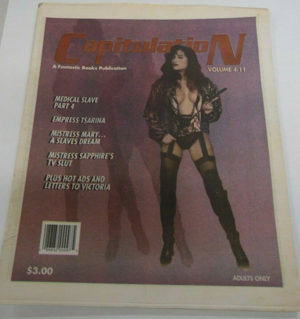 Capitulation Fetish Newspaper Mistress Sapphire vol.4-11 1995 122119lm-ep