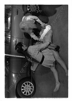 Adult 1990s B&W Photo 5x7 HOM Bondage Beautiful Lesbian Bound & Dominated 268NV
