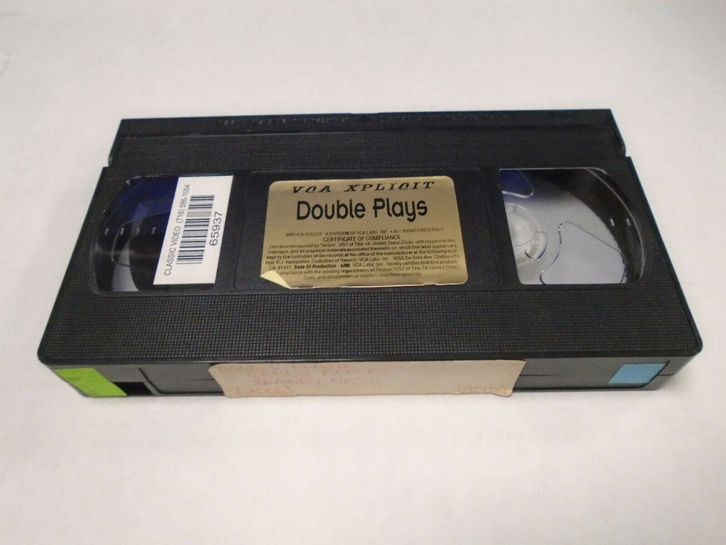 Double Plays Candy Apples Brandy Nash 2000 Adult VHS 031419AMP2