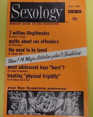 Sexology Adult Digest Need To Be Loved October 1962 Illustrated 070813lm-epa