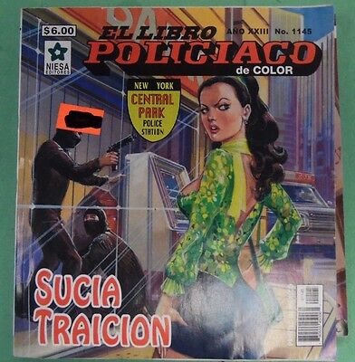 POLICIACO- SUCIA TRAICION Spanish Comic Novel #1145 070617lm-ep2