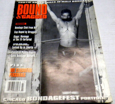 Bound & Gay Adult Magazine "Chicago Bondagefest"#47 1995 vg061713-Lm-ep