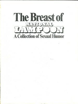 Breat Of National Lampoon Magazine Sexual Humor reader's copy 070518lm-ep