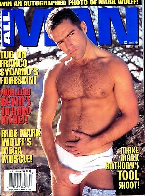 All Man Gay Magazine Franco Sylvano March 1998 111617lm-ep
