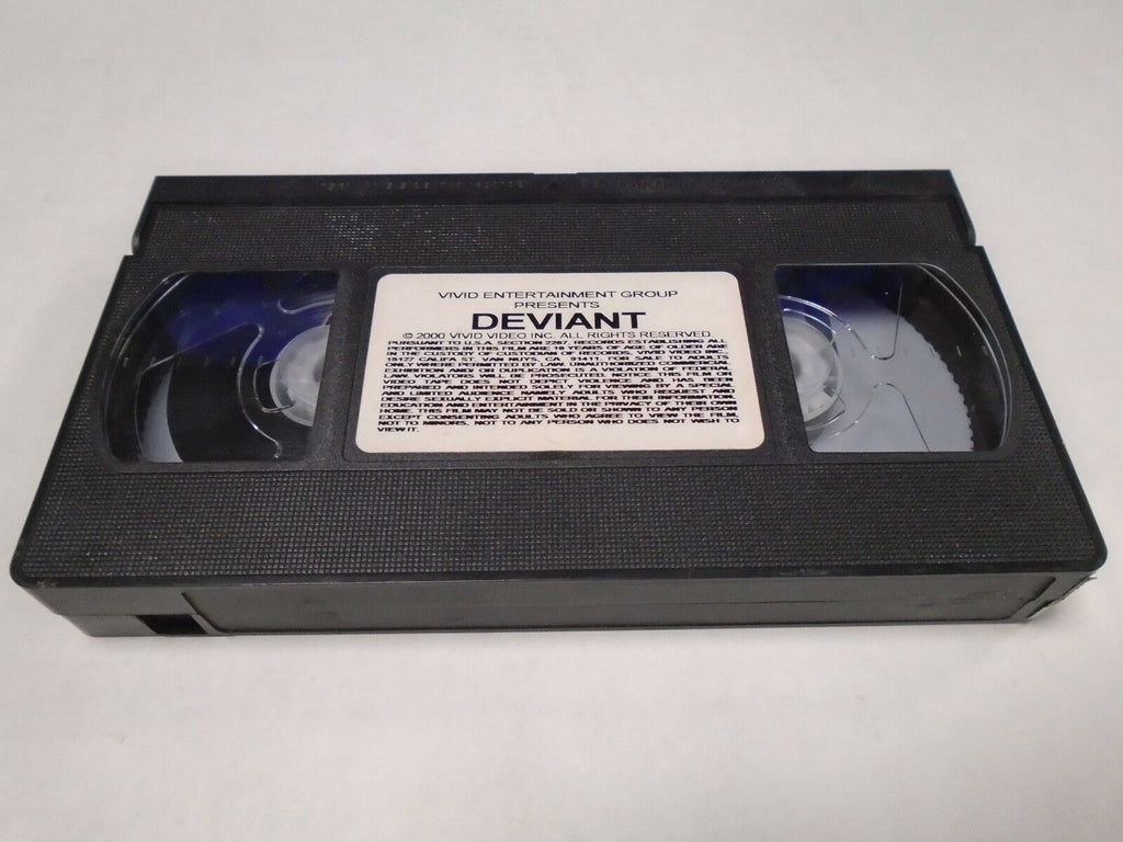 Deviant 2000 Vivid Entertainment Adult VHS 011519AMP2