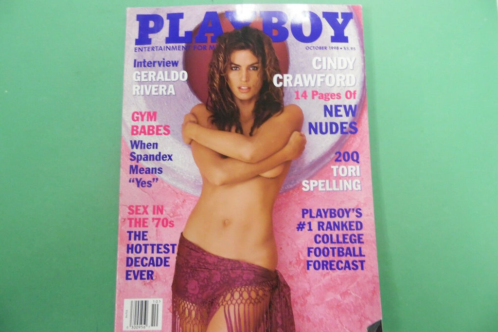 Playboy Magazine Cindy Crawford October 1998 122816lm-ep
