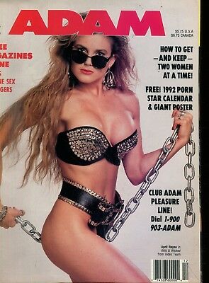 Adam Magazine Porn Star Giant Calendar & Poster! vol.35 1991 051718lm-ep2