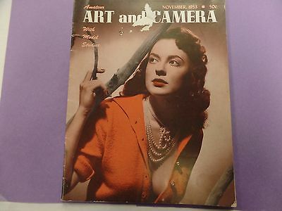 Amateur Art And Camera Adult Magazine Nude Modeling November 1953 040816lm-ep3