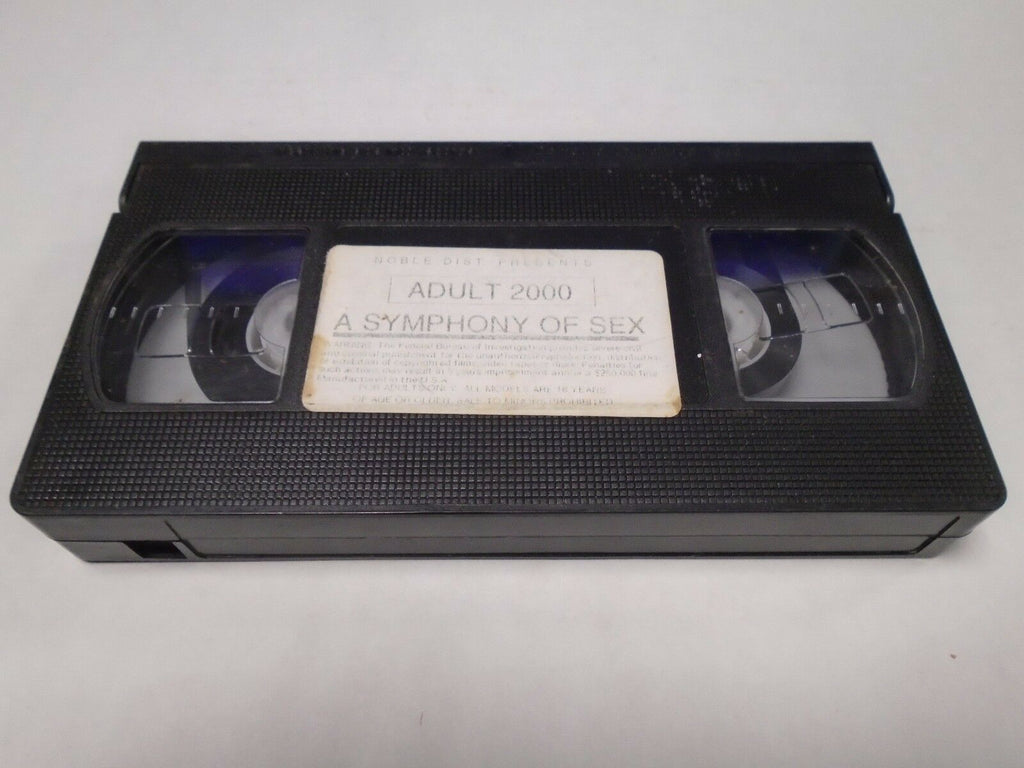 A Symphony of Sex Adult 2000 Noble Dist Adult VHS 020119AMP