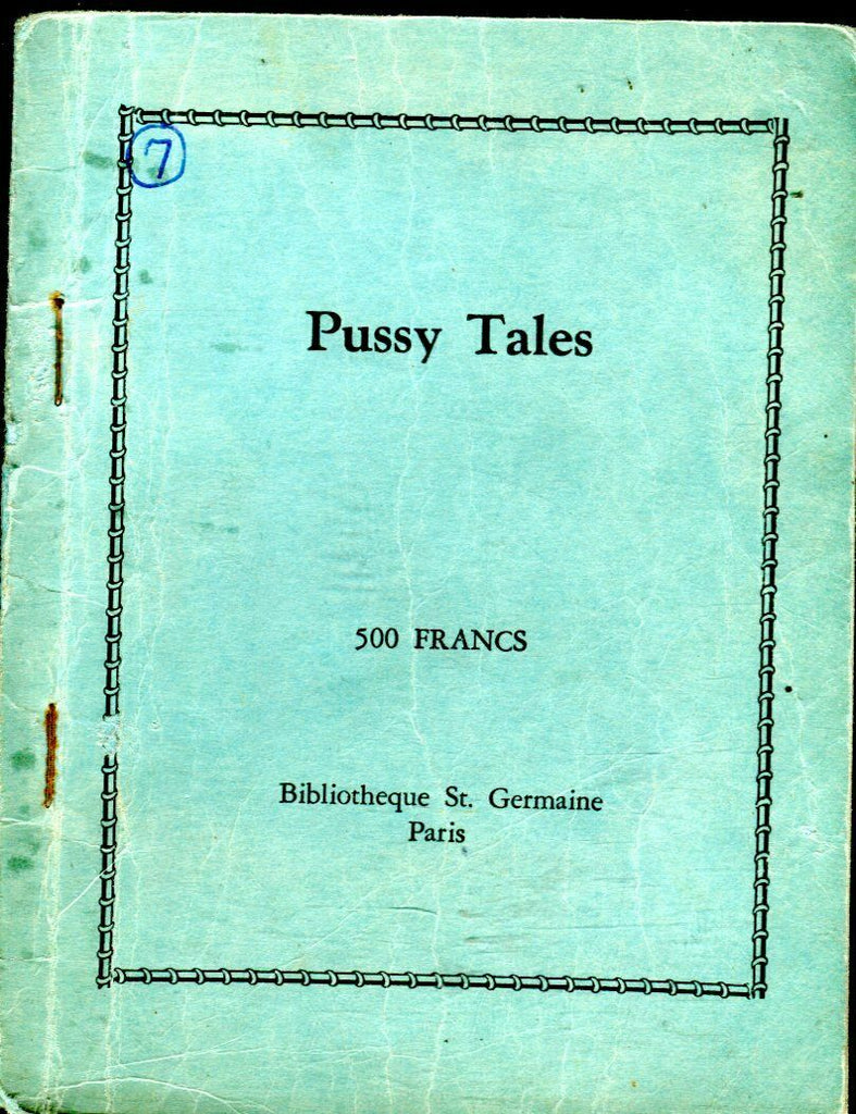 Pussy Tales Mini Novel Illustrated Paris 1950's 100719lm-ep