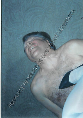 Adult 1970s Photo 3.5x5 Foot Fetish Man Stepped on High Heels Domination 21HT
