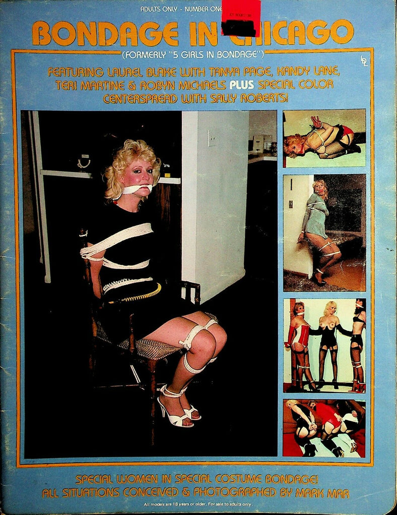 Bondage In Chicago Magazine Laurel Blake/ Teri Martine #1 1985 012321lm-ep